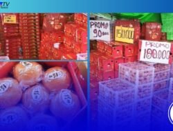 Buah dari Taiwan dan Cina Banjir Jelang Imlek