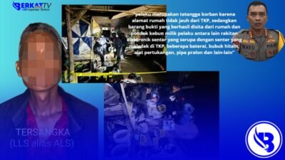 Misteri Senter Meledak di Pontianak Terungkap. Satu Pelaku Diamankan, Barang Bukti Disita