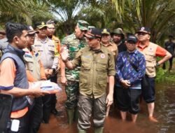 BNPB Salurkan Bantuan Korban Banjir di Kubu Raya