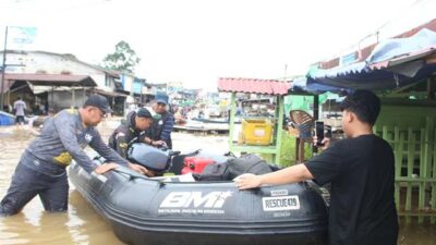 Paskas Rescue 479 Berikan Bantuan Korban Banjir