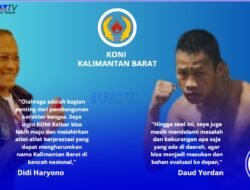 Didi Haryono dan Daud Yordan Bersaing Rebut Ketua KONI Kalbar