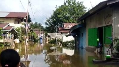Selama Seminggu Tiga Desa di Kapuas Terendam Banjir
