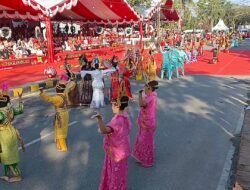Tarian Multi Etnis Tampil di Cap Go Meh Singkawang