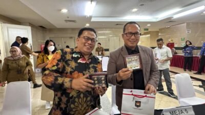 Sujiwo dan Sukiryanto Tes Kesehatan di Kemendagri Sebelum Dilantik Presiden