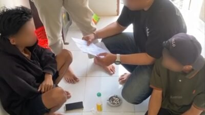 Dua Remaja Pengedar Sabu Dibekuk