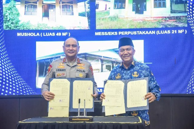 Kubu Raya Hibahkan Eks SDN 37 ke Polda Kalbar Untuk Dapur MBG