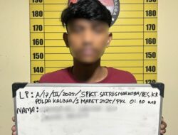 Pemuda Batu Ampar Kepergok Bawa Sabu di Sui Kakap
