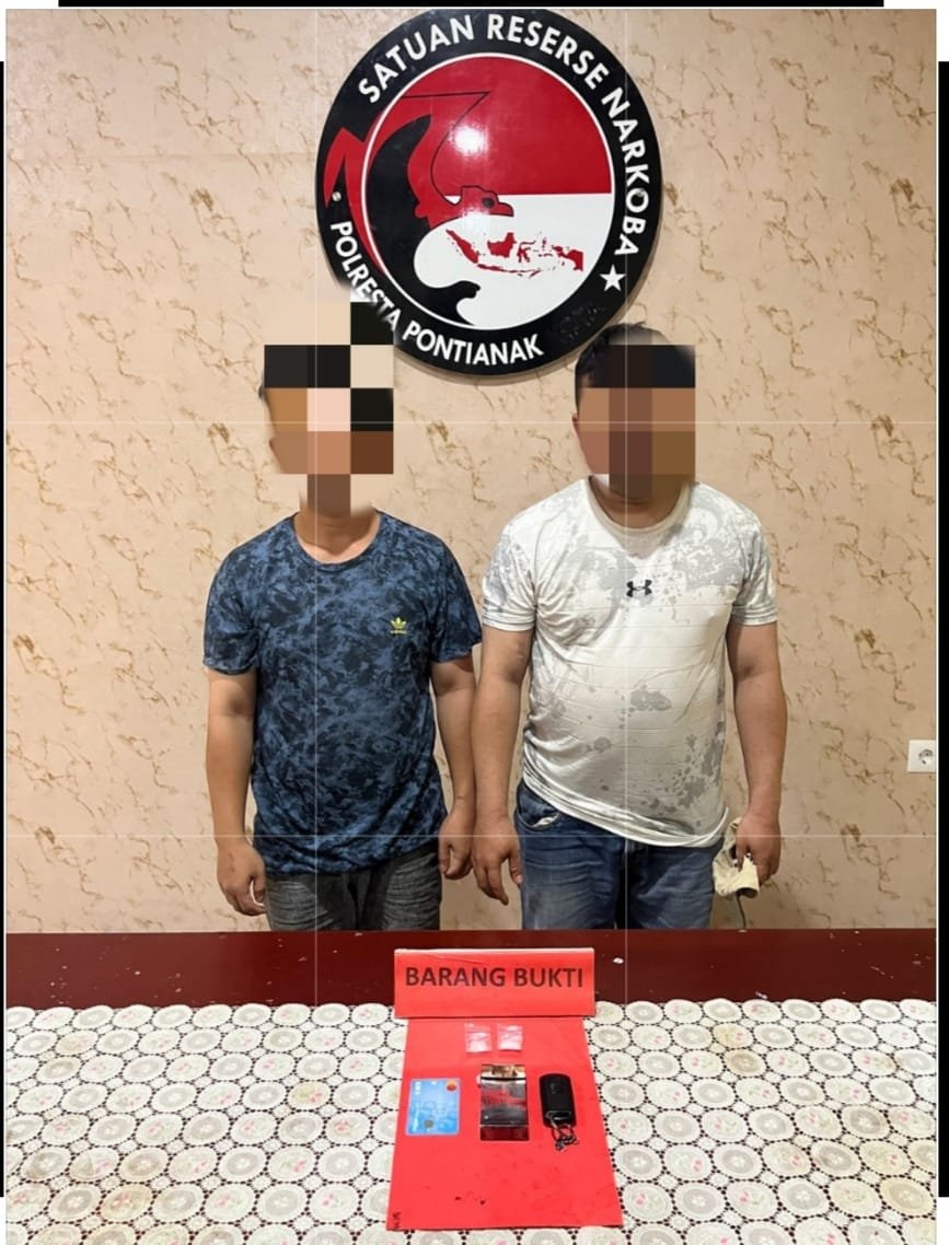 Pengedar Sabu Ditangkap di Halaman Hotel Maestro