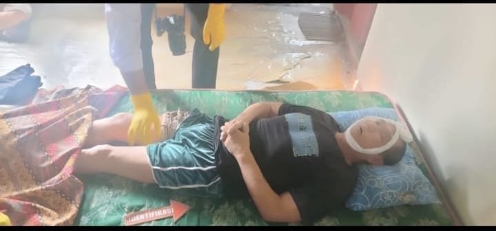 JL Gantung Diri Diduga Stres Paha Patah