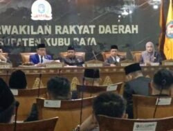 DPRD Kubu Raya Tiga Paripurna Sekaligus
