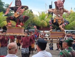 Umat Hindu Pawai Ogoh-Ogoh Sambut Hari Raya Nyepi