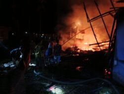 Dua Rumah Terbakar Saat Pemilik Mudik Pulang Kampung