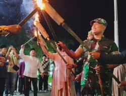 Umat Nasrani Ikut Meriahkan Pawai Obor Sambut Idulfitri
