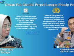 Dewan Pers Menilai Perpol Langgar Prinsip Pers