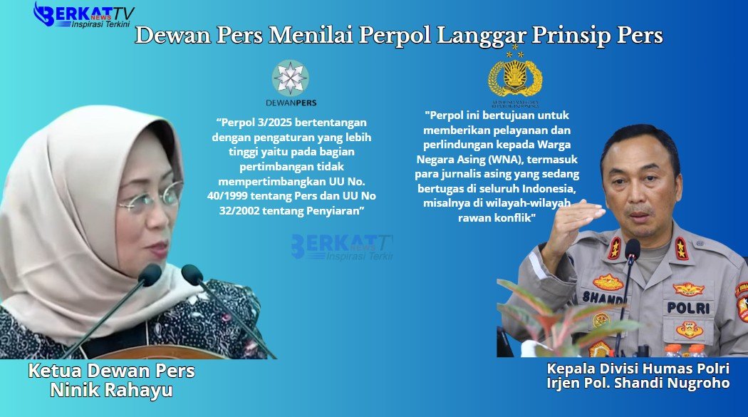 Dewan Pers Menilai Perpol Langgar Prinsip Pers