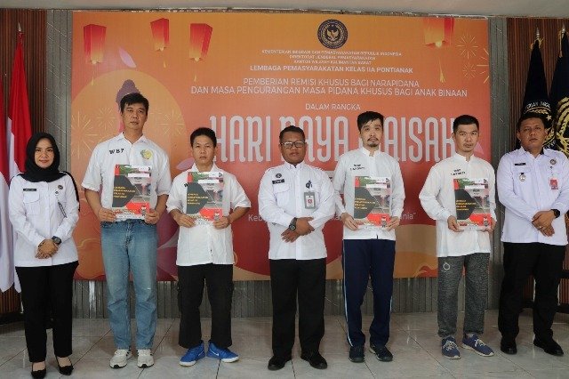 48 Napi Lapas Pontianak Dapat Remisi Waisak
