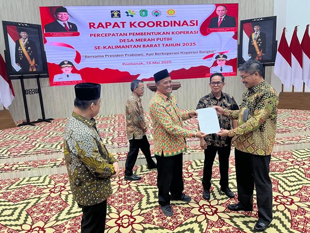 Batas Waktu Akhir Mei, 2.038 Koperasi Merah Putih akan Dibentuk Di Kalbar