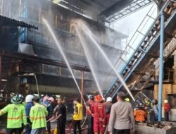Dapur Turbin Boiler Picu Kebakaran di PT Alas Kusuma