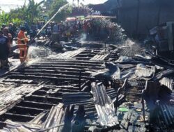 Kios Sembako dan Bengkel Hangus Terbakar