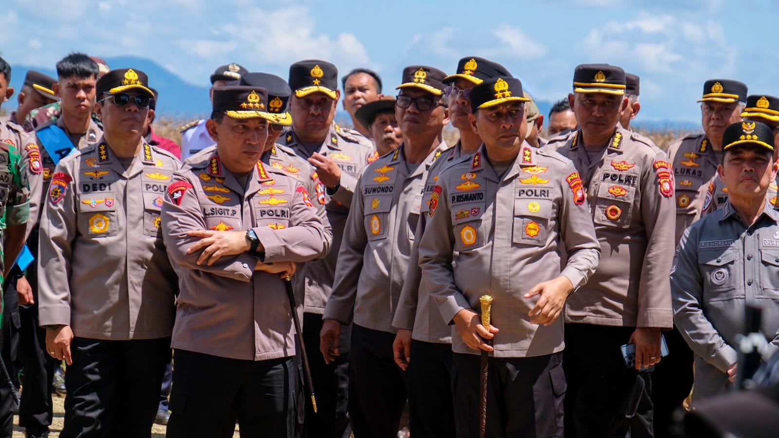 Kapolri Boyong Para Jenderal Sebelum Prabowo ke Kalbar