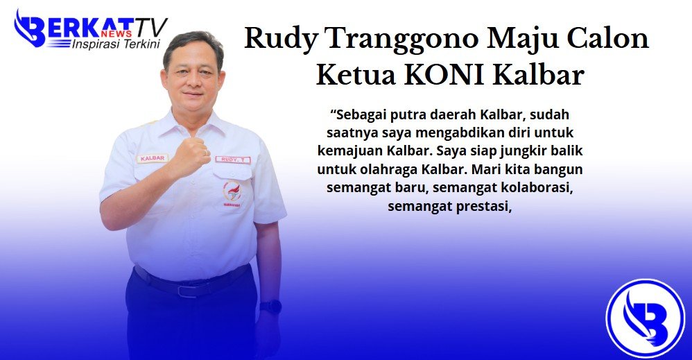 Rudy Tranggono Maju Calon Ketua KONI Kalbar