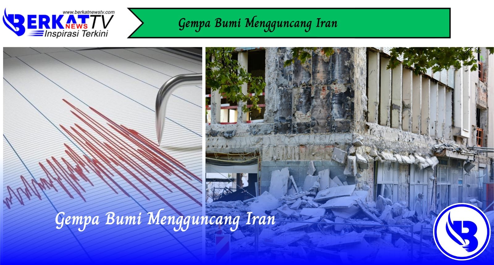 Gempa Bumi Mengguncang Iran