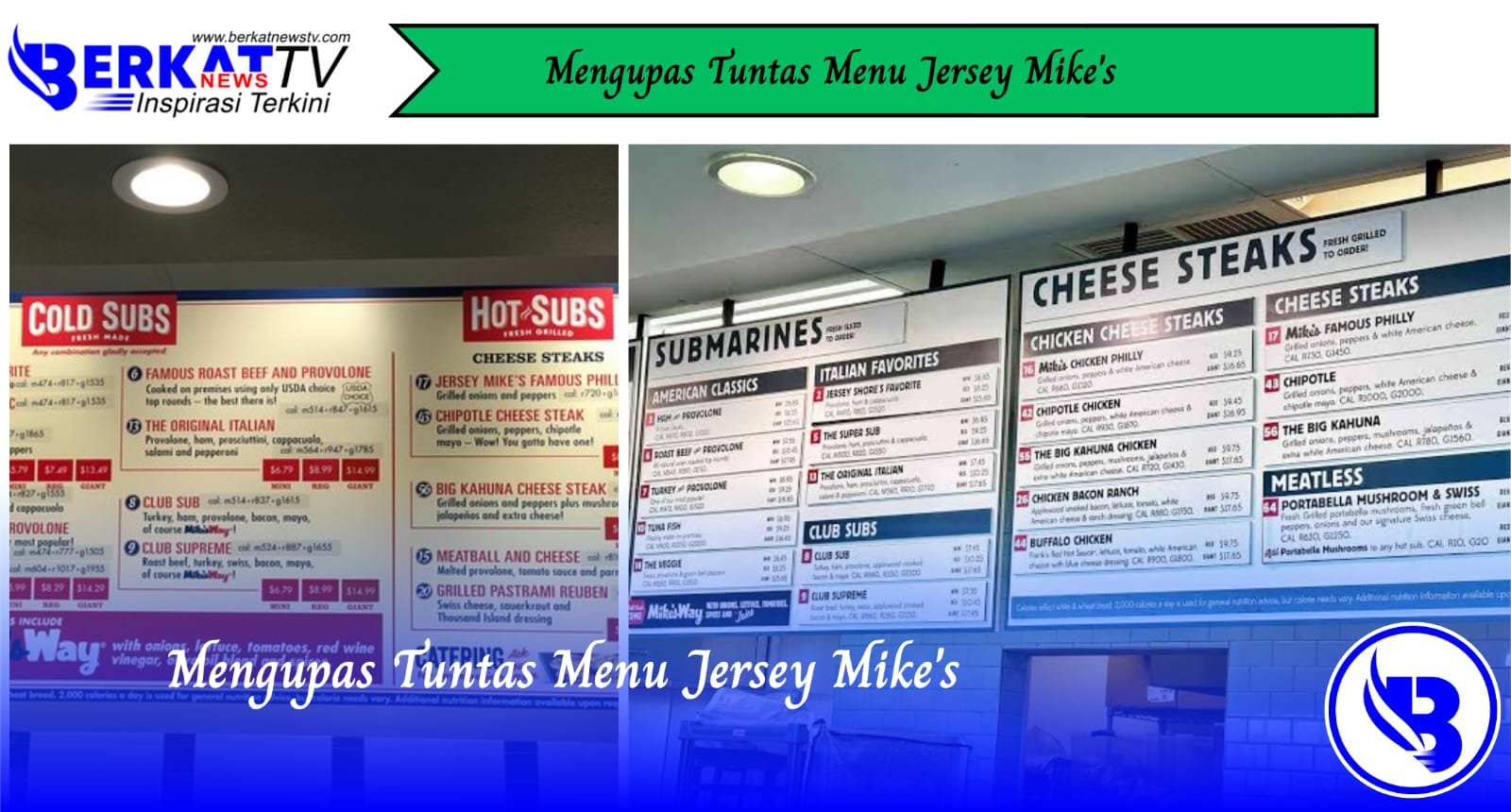 Mengupas Tuntas Menu Jersey Mike's