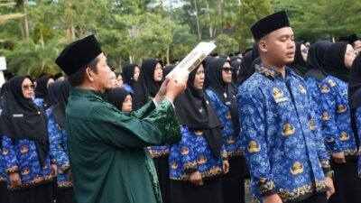 621 PPPK Disumpah Dibawah Kitab Suci, Jaga Integritas Melayani