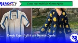 Kemeja Rajut Stylish dan Nyaman Dipakai