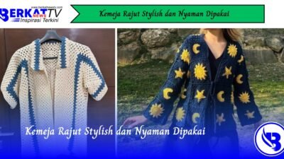 Kemeja Rajut Stylish dan Nyaman Dipakai