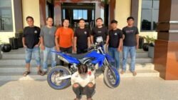 Pelaku Curanmor Melawan Petugas Saat Ditangkap