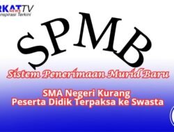 Carut Marut SPMB, SMA Negeri Kurang Peserta Didik Terpaksa ke Swasta