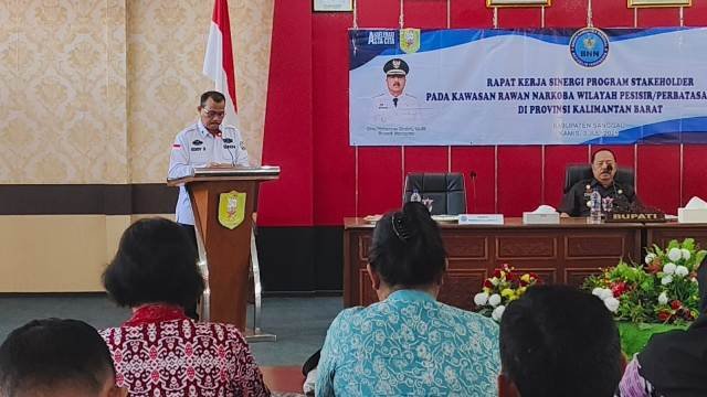 6.174 Jiwa Warga Sanggau Terpapar Narkoba, 84 Persen dari Tempat Kerja