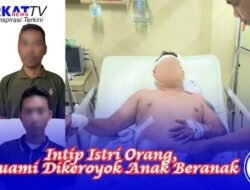 Intip Istri Orang, Suami Dikeroyok Anak Beranak