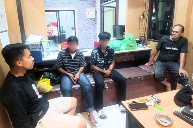 Dua Remaja Curi Motor Ditangkap Warga