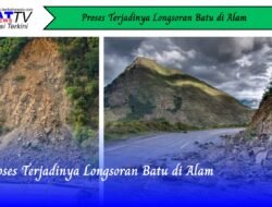Proses Terjadinya Longsoran Batu di Alam