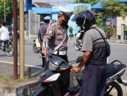 16 Kendaraan Ditilang, Ini Pelanggaran Dilakukan