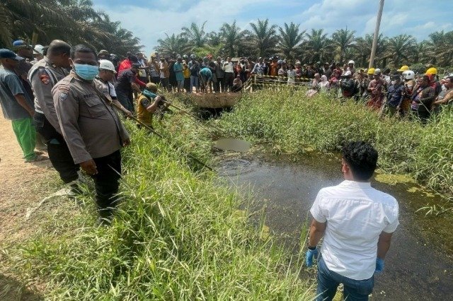 Kakek 80 Tahun Ditemukan tak Bernyawa di Parit