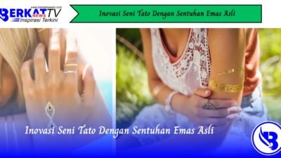 Inovasi Seni Tato Dengan Sentuhan Emas Asli