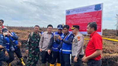 KLHK Segel Lahan PT. Putra Lirik Domas Akibat Karhutla