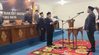 Senyum Lega Ali Mustakim Duduk di DPRD Kubu Raya PAW Almarhum M Yani