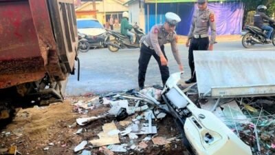 Pejalan Kaki Tewas Ditabrak Brio