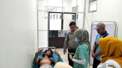 Badan Seteven Melepuh Tersiram Kuah Bakso