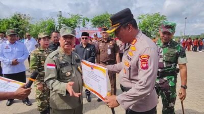 BNPB Bantu Logistik Karhutla Untuk Polres dan Kodim Sanggau