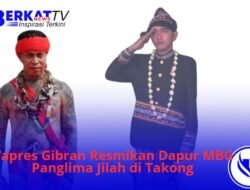 Wapres Gibran Resmikan Dapur MBG Panglima Jilah di Takong
