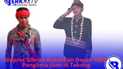 Wapres Gibran Resmikan Dapur MBG Panglima Jilah di Takong