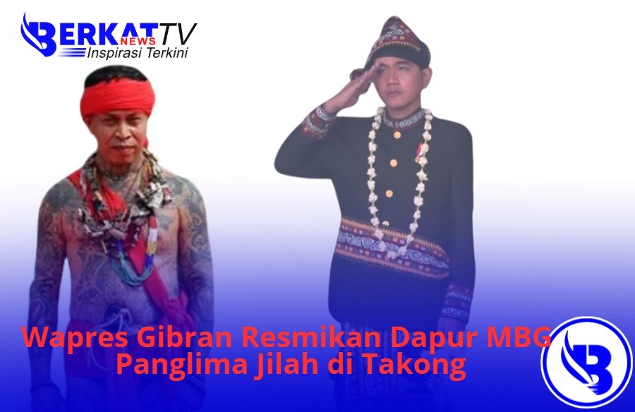 Wapres Gibran Resmikan Dapur MBG Panglima Jilah di Takong