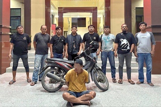 Penipu Larikan Motor, Kejar-kejaran Dengan Polisi