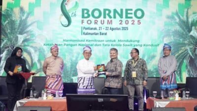 Borneo Forum 2025 di Kota Pontianak hari ini jadi ajang konsolidasi sawit se-Kalimantan, membahas isu global, keberlanjutan, dan masa depan industri.