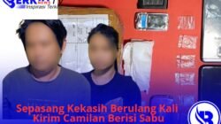 Sepasang Kekasih Berulang Kali Kirim Camilan Berisi Sabu